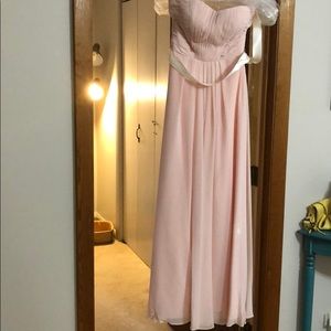 Light pink formal gown